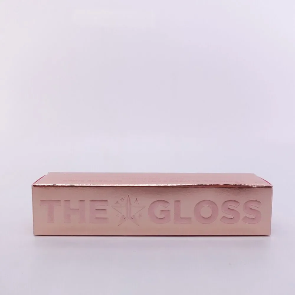 Jeffree Star Cosmetics The Lip Gloss Mouthful Nude Sheer Shimmer Gold New